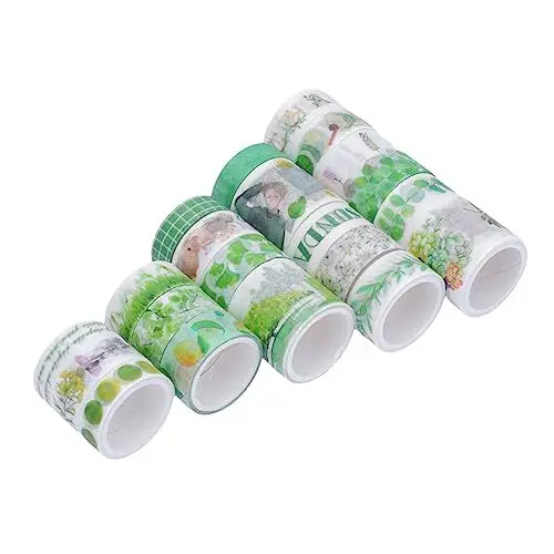 Produktbild: VILLFUL Washi-Tape dekoratives beschreibbares Bastelklebeband Scrapbooking-Klebeband Abdeckband Magnetband Geschenkverpackungsband Dekoratives Klebeband einstellen Tier schmücken