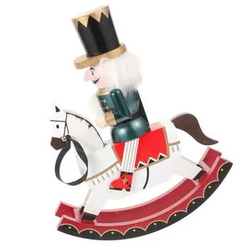 Produktbild: VILLFUL Weihnachts-nussknacker Soldat Puppen Holzdekor Elegante Weihnachtsdekoration