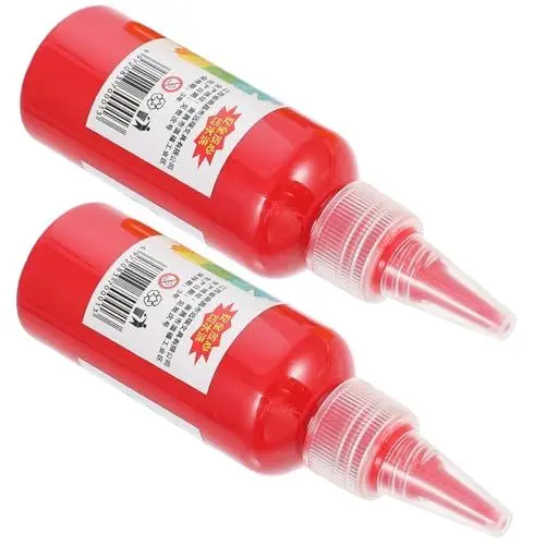 Produktbild: VILLFUL malen Kinder bastelset basteln für Kinder zilette nägel Nail foil Graffiti-Werkzeuge Nagellack-Set abwaschbare Farbe Studenten-Graffiti-Farbe abgefüllte Graffiti-Farbe Plastik rot