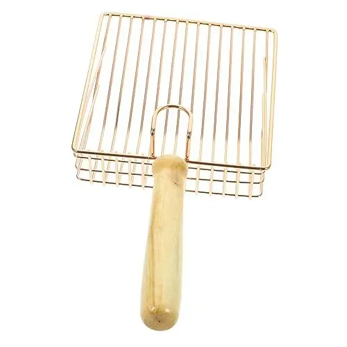 Produktbild: VILLFUL wiederverwendbarer Mülleimer katzenklo zubehör cat Litter Shovel Haustier-Katzenstreu-Schaufel Katze Sandschaufel Pooper Scooper Katzenschaufel für Streu streuschaufel Halter