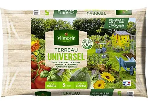 Produktbild: Vilmorin Universalerde, braun, 5 l