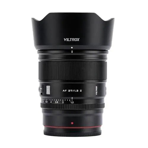 Produktbild: VILTROX 27mm F/1.2 Pro Level Z Mount Autofokus Objektiv - Große Blende APS-C Kompatibel Mit Nikon Z9 Z8 Z7 Z6 Z5 Z50 Z30 ZFC Nikon Z Mount Kamera