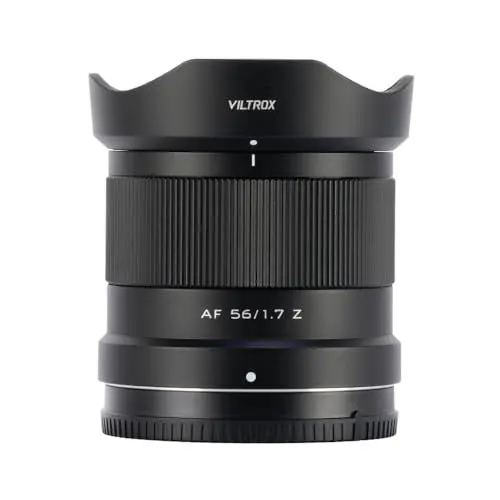 Produktbild: Viltrox 56mm F1.7 Autofokus-Porträtobjektiv, kompatibel mit APS-C Nikon Z-Mount spiegellosen Kameras Z fc Z50 Z5 Z6 Z7 Z6II Z7II Z9