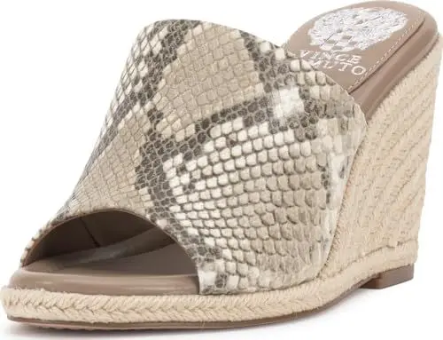 Produktbild: Vince Camuto Damen Fayla Wedge Sandal, Light Taupe, 39 EU