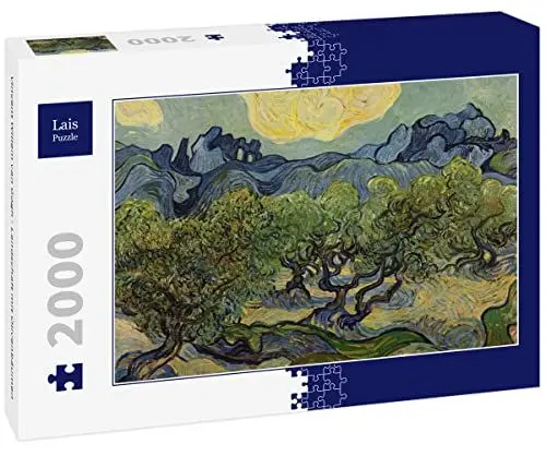Produktbild: Vincent Willem Van Gogh - Landschaft mit Olivenbäumen - 2.000 Teile (Puzzle)