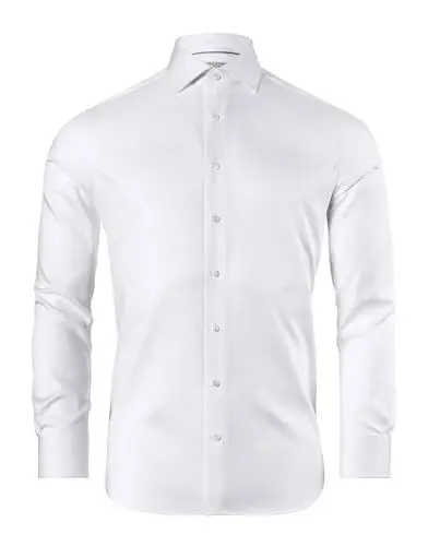 Produktbild: Vincenzo Boretti Hemd, Regular-fit/gerader Schnitt, Twill, Umschlagmanschette - super bügelfrei weiß 41-42