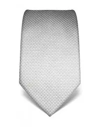 Produktbild: Vincenzo Boretti Herren Krawatte reine Seide Hahnentritt Muster edel Männer-Design zum Hemd mit Anzug für Business Hochzeit 8 cm schmal/breit grau