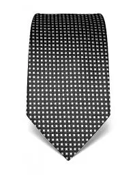 Produktbild: Vincenzo Boretti Herren Krawatte reine Seide Karo Muster kariert edel Männer-Design zum Hemd mit Anzug für Business Hochzeit 8 cm schmal/breit anthrazit