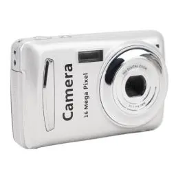 Produktbild: Vintage Digitalkamera, 16 MP Vlogging Kamera, CCD Kamera, Retro Kamera mit 2,4 Zoll Farbdisplay, Kompaktkamera, Unterstützt Bis zu 128 GB Retro, HD Fotos und Videos