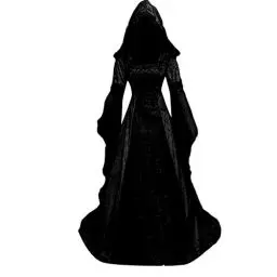 Produktbild: SCBFDI Frauen Halloween Kostüm Halloween-Kostüm Damen Angel Halloween Costume Halloween Clothing for Women Kostüm Halloween Sexy Halloween Kostüm Damen Schwarz Damen Kleider Weihnachten Schwarz XL