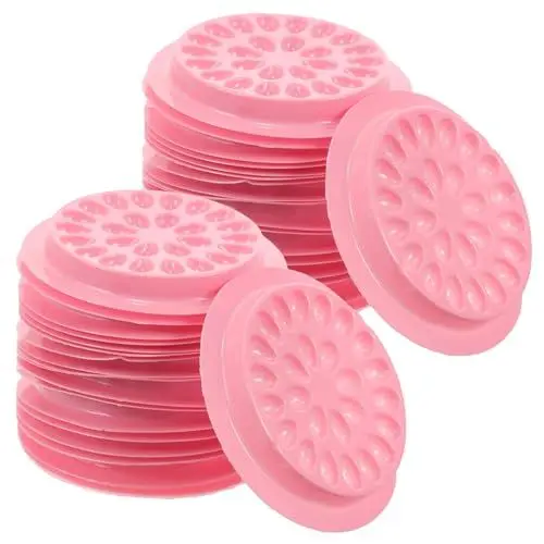 Produktbild: VINTORKY 100 Stücke Einweg Wimpernkleberhalter Wimpernkleber Paletten für Wimpernverlängerung Wimpern Extensions Tool Wimpernkleber