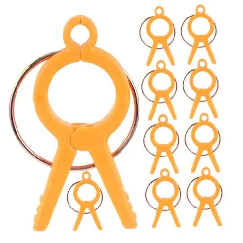 Produktbild: VINTORKY Einfach Zu Verwendende Tomaten-kletterpflanzen-Clips 10 Stück Ranken-Clips Für Kletterpflanzen Gartenpfähle
