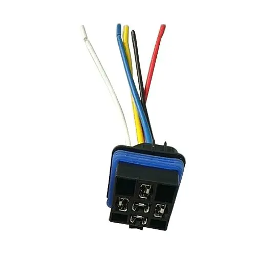 Produktbild: VINTORKY 12v Pin Wasserdichter Relais-sockel Mit Kabel Für Autoelektronik Für Fahrzeugmodifikationen Und Diebstahlschutzsysteme