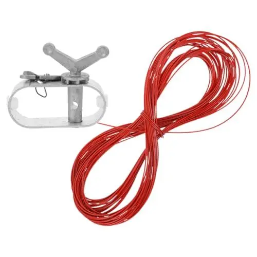 Produktbild: VINTORKY Poolabdeckungs-windenset Kabel Und Spanner Aluminium-windenabdeckung Für Außenpools