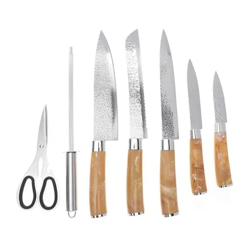 Produktbild: VINTORKY 1 Set Edelstahlmesser Küchenmesser Set Edelstahlschneider Obstmesser Für Zuhause Küchenschneider Obstschneider