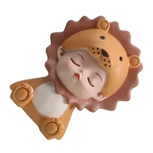 Produktbild: VINTORKY 1stk Backen Dekoration Ornamente Heim Mädchen Spielzeug Kuchendekoration Für Mädchen Babytiere Auto- Süße Tortenfiguren Mädchenfigur Puppe Mannequin Harz Zubehör Miniatur Kind
