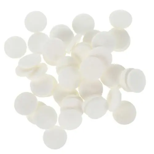 Produktbild: VINTORKY 200 Stück Nachfüllpads Pads Für Diffusor Halskette Wattepads 30mm Fit Weiß