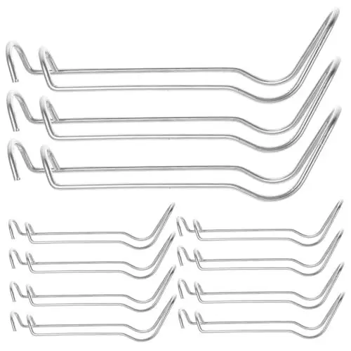 Produktbild: VINTORKY Stahldraht-pflanzenspalier-Clips Gartenpfähle Clip-verbindungsstücke Verbindungsschnallen Für Spaliere Tomatenpflanzen-Clips Gemüse-Clips Silber