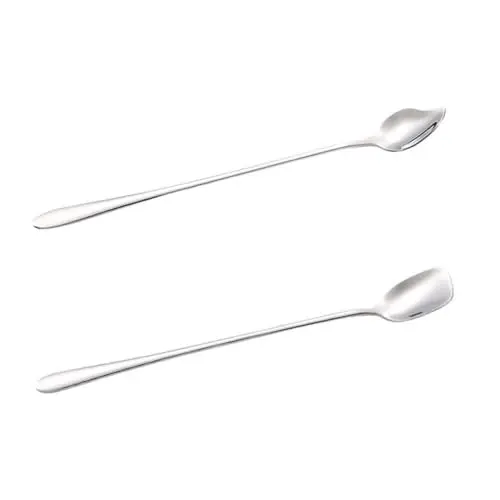 Produktbild: VINTORKY 304 Edelstahl Griff Löffel Kaffee Dessert Löffel Rühren Löffel Set Für Honig Rühren