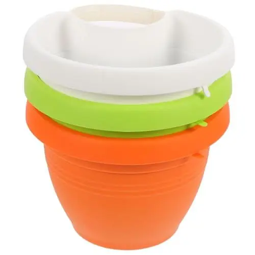 Produktbild: VINTORKY Hängendes Blumentopf-Ornament 3 Stück Blumentöpfe Für Abflussrohr Wohnambiente Zufällige Farbe