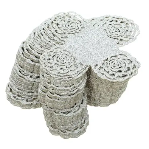 Produktbild: VINTORKY 50 Stücke Elegante Dessert Party Schokolade Tassen Dekorative Papier Wrapper Für Hochzeit Party Candy Display