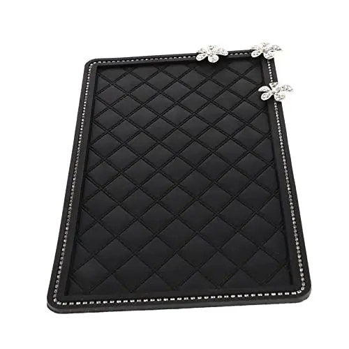 Produktbild: VINTORKY Auto Rutsch Feste Matte Pads Für Auto-armaturenbrett Handy rutschfeste Unterlage Fürs Auto Selbstklebende Handymatte Anti-rutsch-Pads Anti-mat Rundes Non-pad Für Das Auto PVC