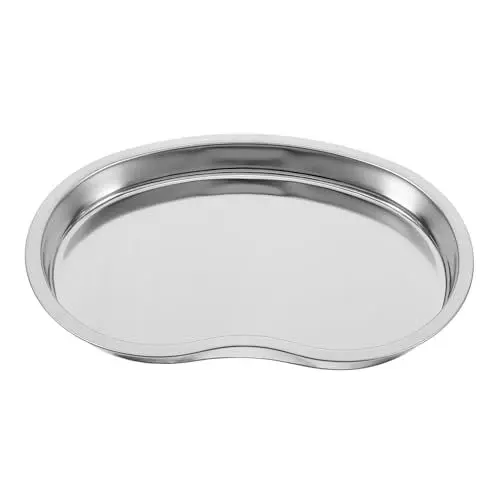 Produktbild: VINTORKY Westlichen Lebensmittel Platte Edelstahl Lebensmittel Platte Snack Servierplatte Metall Platte Abendessen Platte