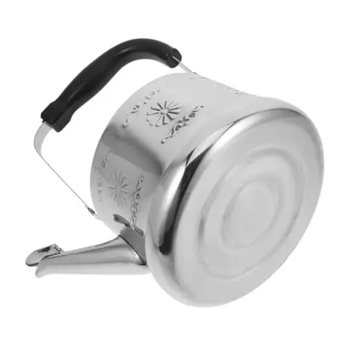 Produktbild: VINTORKY Edelstahl Flötenkessel 3L Großer Wasserkessel Für Gasherd & Induktionsherd Teekessel Mit Pfeif Funktion Hochwertiger Wasserkocher Für Schnelles Erhitzen Von Wasser