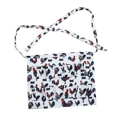 Produktbild: VINTORKY Eierschürze Sammeln Eier Hühnereier Schürze Eiersammelschürze Eierhalter Bauernhof Arbeitskleidung Hühnerstall Kleidung