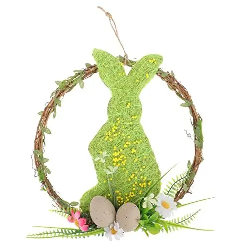 Produktbild: VINTORKY Ostern Party Favor Simulierte Blume Boho Home Decor Kranz Aufhänger