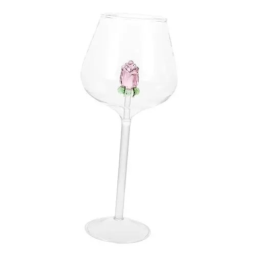 Produktbild: VINTORKY Rotweinglas Aus Kristallglas Praktisches Behälterglas Für Cocktails Und Rotwein Stabiler Becher Für Home Bar