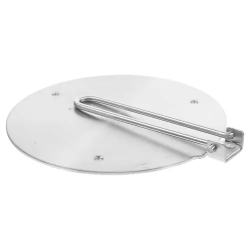 Produktbild: VINTORKY Wärmeleitplatte aus Edelstahl Wärmediffusor für Induktionskochfelder Ringpfanne köcheln edelstahlplatte edelstahlteller Konverter-Wärmediffusor Wärmeverteilerplatte Metall Gasherde