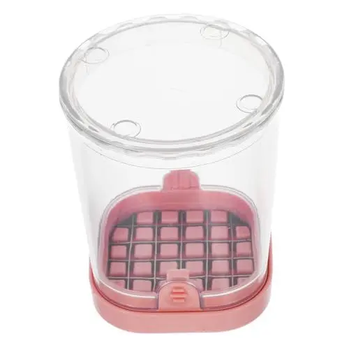 Produktbild: VINTORKY Edelstahl Gemüse Obst Slicer Schneiden Würfeln Funktion Mechanismus Kompakt Für Küche