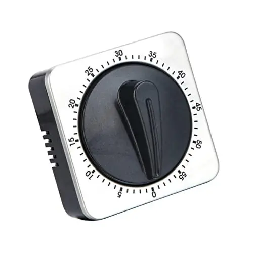 Produktbild: VINTORKY Edelstahl Countdown-Timer Timer Uhr Alarm Für Kochen Sport Heimgebrauch