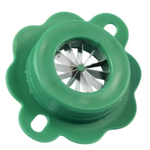 Produktbild: VINTORKY Zwiebelschneider manueller Zerkleinerer Handschleifer Gemüseschneider Zwiebelhacker Werkzeug Lebensmittelschredder Schalottenschneider Handbuch Cutter Ingwer Aufschnitt Reibe pp
