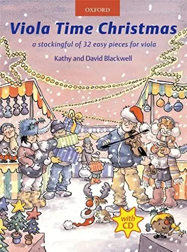 Produktbild: Viola Time Christmas: A Stockingful of 32 Easy Pieces for Viola