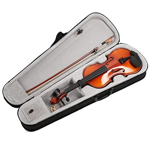 Produktbild: Violine, Retro-Stil Violine für Anfänger, Geigenbausatz, massive Fichte und Ahornkörper