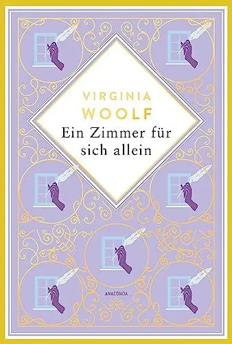 Produktbild: Virginia Woolf, Ein Zimmer für sich allein. Schmuckausgabe mit Goldprägung: Der berühmteste feministische Essay aller Zeiten und Klassiker der Frauenbewegung (Anacondas besondere Klassiker, Band 1)