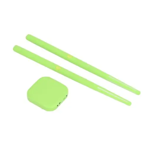 Produktbild: Virtuelles Elektronisches Schlagzeug-Set, Tragbares Luft-Schlagzeug, Percussion-Schlagzeug mit RGB-Lampe, 8 Soundeffekte für Kinder, Erwachsene, Anfänger (GREEN)