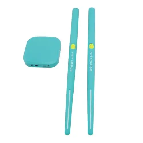 Produktbild: Virtuelles Schlagzeug-Set, Air-Drum-Sticks-Set mit Bunten Lichteffekten, Elektronisches Schlagzeug-Set, Tragbares Tragbares Virtuelles Schlagzeug-Set für Anfänger und Erwachsene