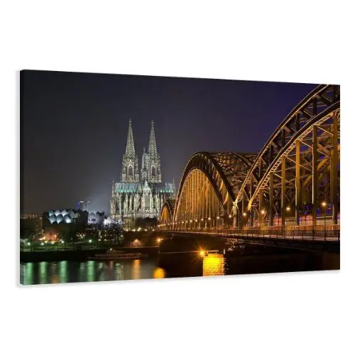 Produktbild: Visario Leinwandbilder 5075 Bild auf Leinwand Köln, 120 x 80 cm