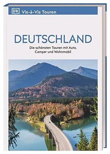 Produktbild: Vis-à-Vis Touren Deutschland: Die schönsten Touren mit Auto, Camper und Wohnmobil mit detailreichen 3D-Illustrationen