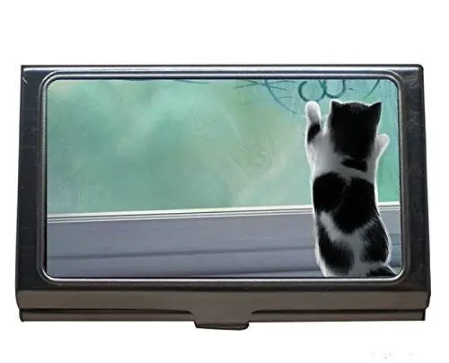 Produktbild: Visitenkartenetui, Kätzchen Tierkatze Visitenkartenetui für Herren und Damen