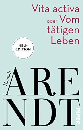 Produktbild: Vita activa oder Vom tätigen Leben