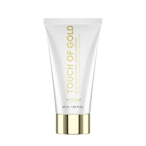 Produktbild: Vitabay Touch of Gold 20 PPM 50ml • Anti-Aging Creme mit kolloidalem Gold und Seide • Gegen Falten & Altersflecken