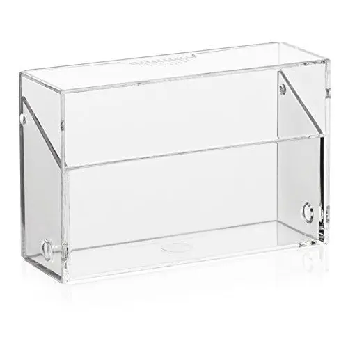 Produktbild: VITAdisplays® Visitenkartenbox/Visitenkartenhalter/variabel zur Aufbewahrung oder als Visitenkartenständer, glasklar