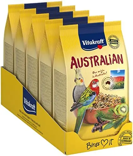 Produktbild: Vitakraft Vogelfutter australischer GS, Australian, 5x 750g