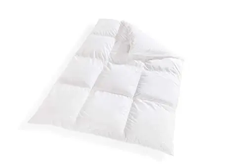 Produktbild: VitaloBett Winter Daunen-Decke Canadian Dreams Polar - extrem warme Bettdecke mit Daunen - Allergiker Steppdecke - Wärmeklasse 6-135x200 cm