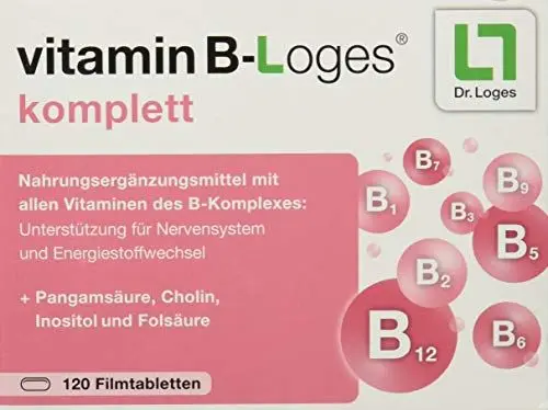 Produktbild: Vitamin B-loges komplett, 120 St