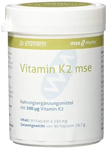 Produktbild: Vitamin K2 mse Kapseln 90 stk